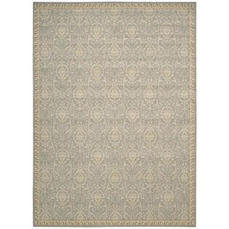 Nourison Riviera Area Rug Collection Blue 7 Ft 9 In. X 10 Ft 10 In. Rectangle 99446420879